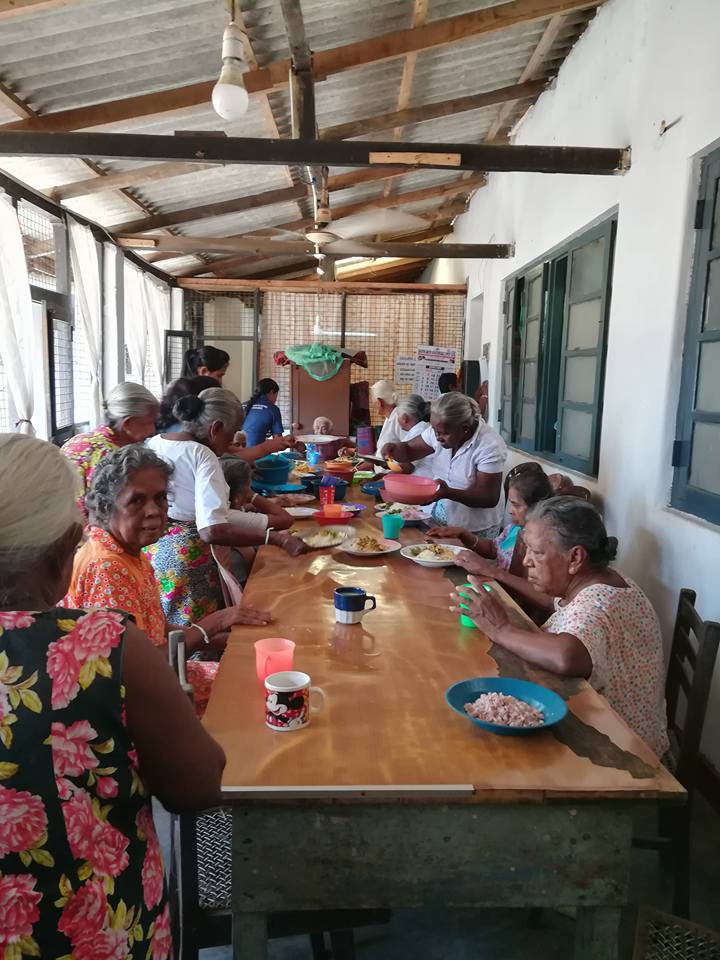  Alms giving for Rathgama Elders' Home 