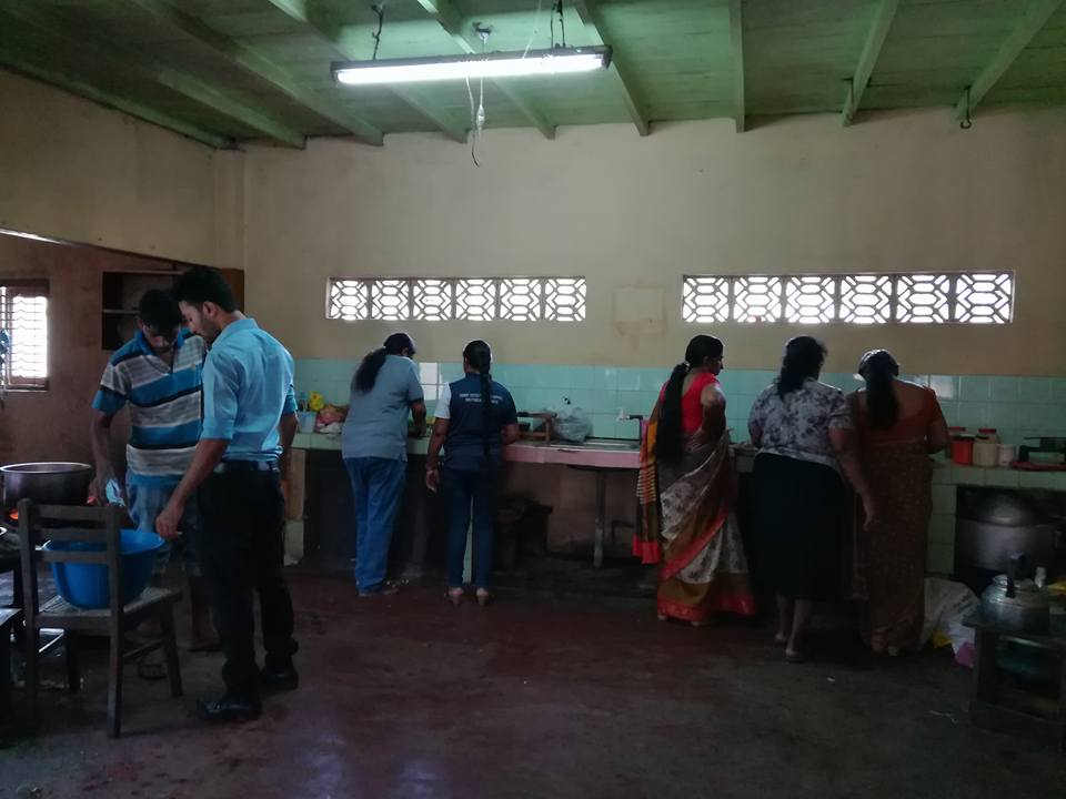  Alms giving for Rathgama Elders' Home 
