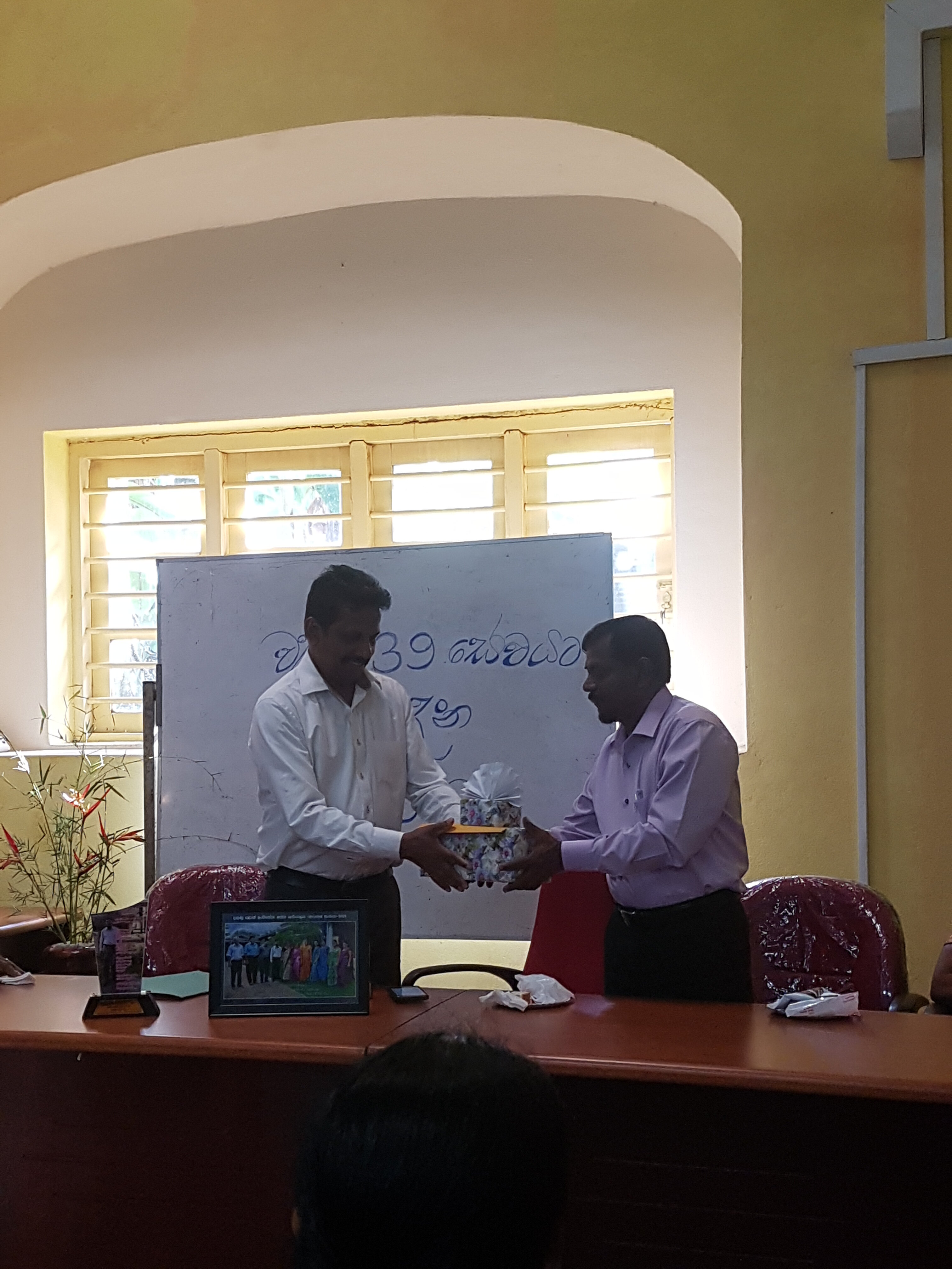  Ceremonies on the occasion of retirement 