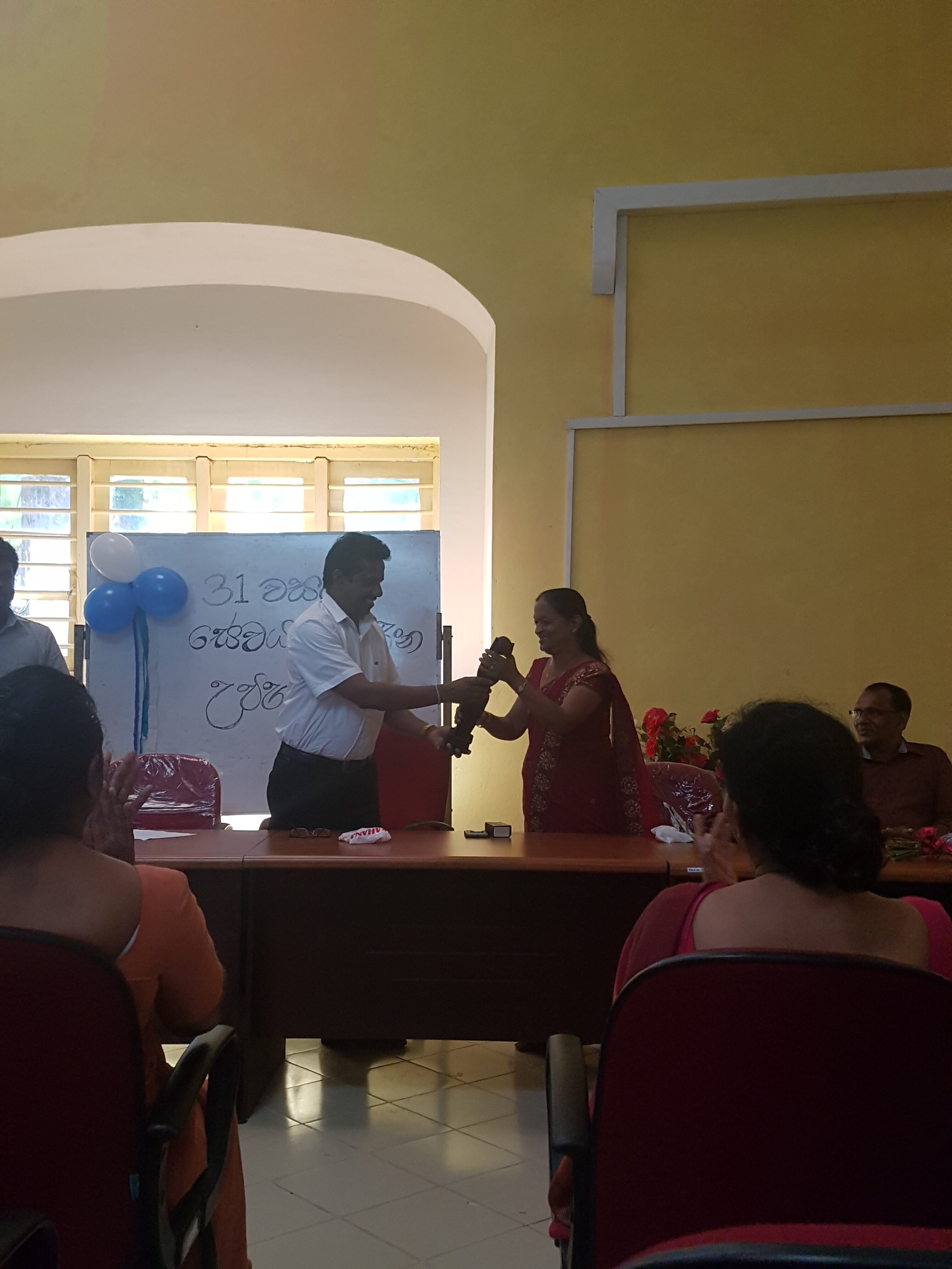  Ceremonies on the occasion of retirement 