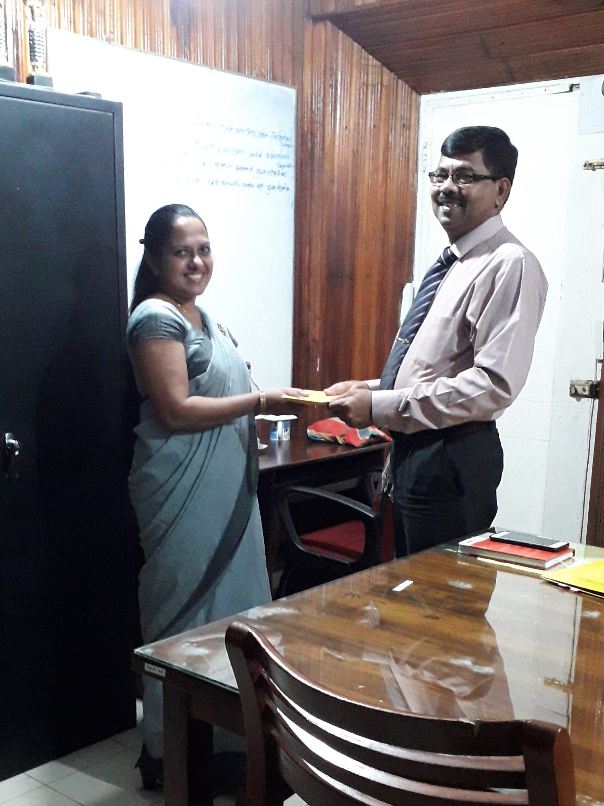   Birthday celebrations - Mrs. Manoji